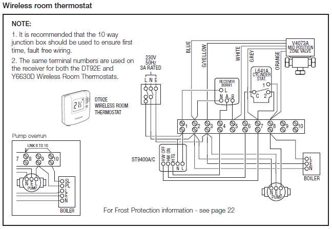 honeywell wiring diagram