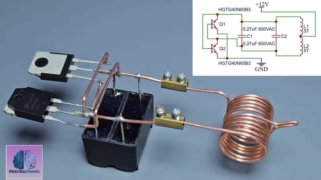 induction circuit diagram