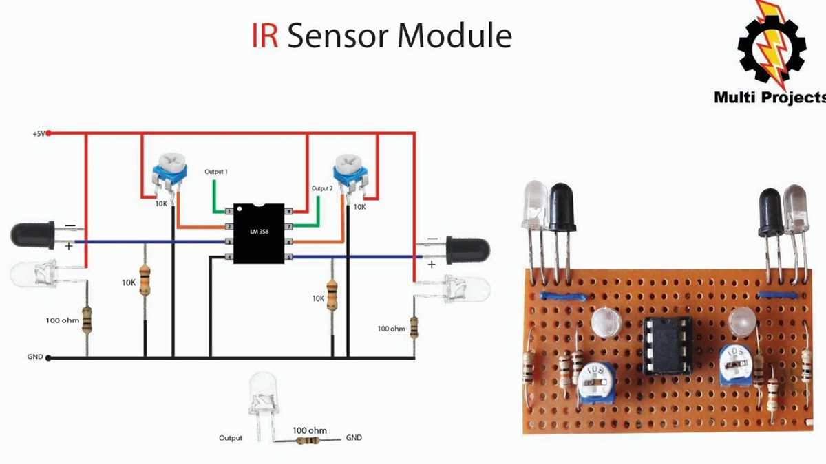 infrared sensor circuit diagram