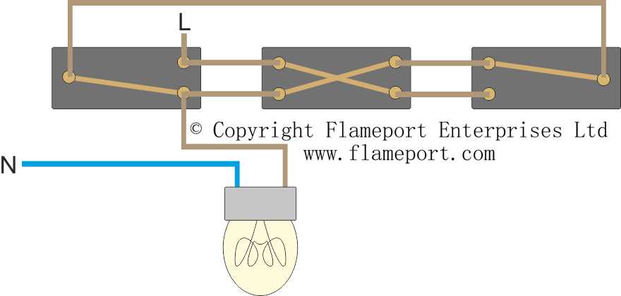 intermediate lighting circuit diagram