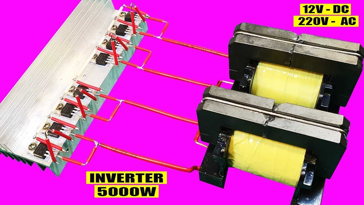 inverter circuit diagram 5000w