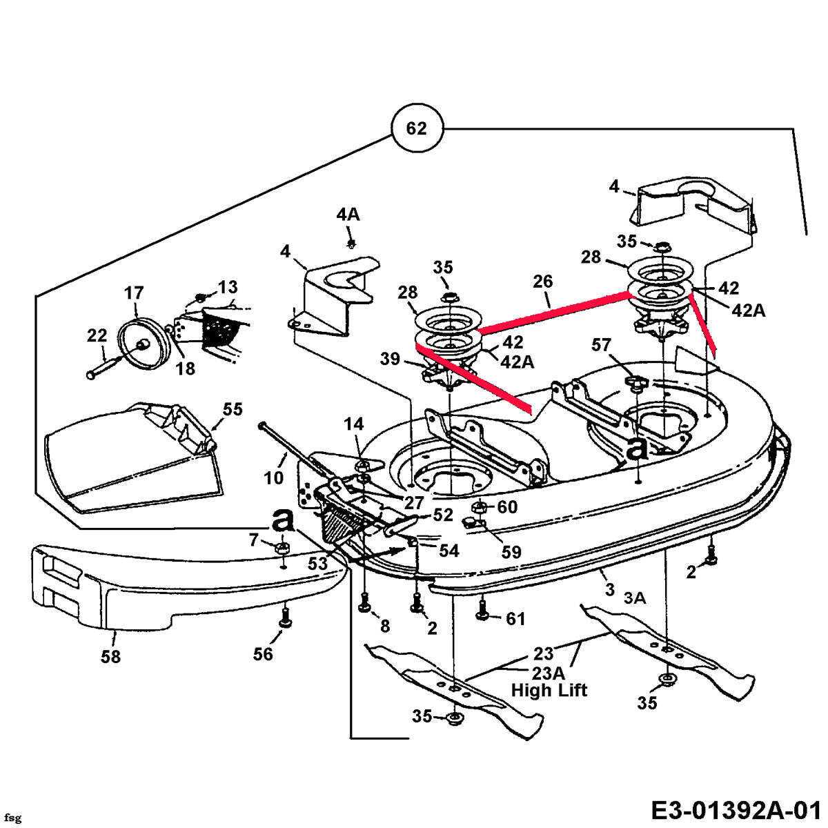 john deere 175 parts diagram