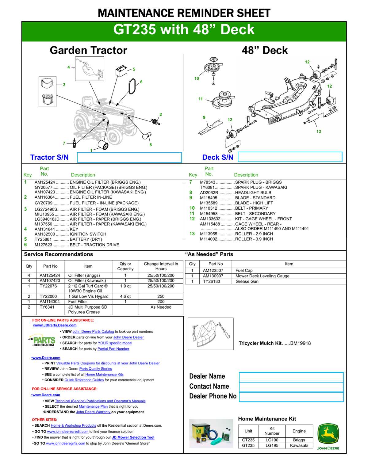 john deere 185 hydro parts diagram