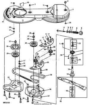 john deere lt133 parts diagram