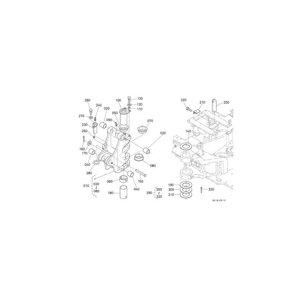 kubota kx121 3 parts diagram
