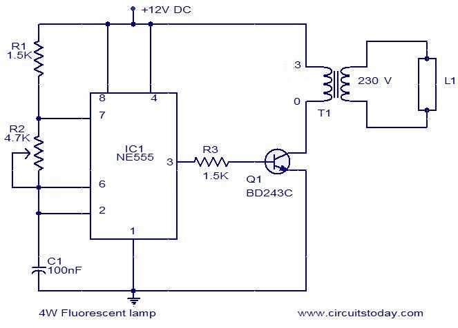 lamp diagram circuit