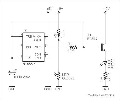 lamp diagram circuit