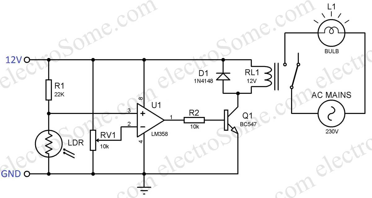 lamp diagram circuit