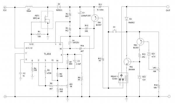 laptop charging circuit diagram