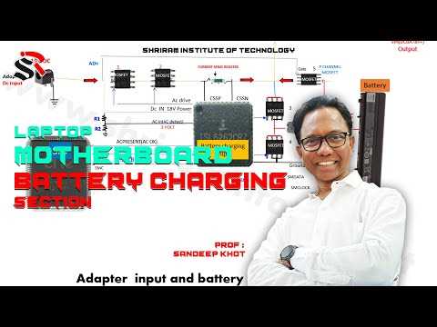 laptop charging circuit diagram