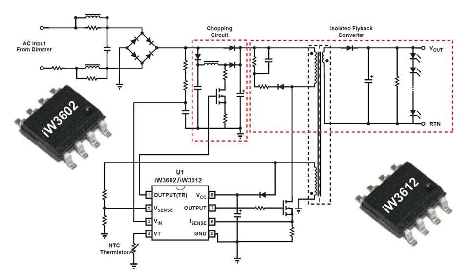 led driver ic circuit diagram