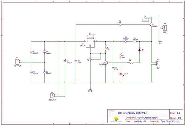 led emergency lamp circuit diagram led emergency lamp circuit diagram