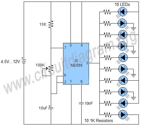 led on circuit diagram