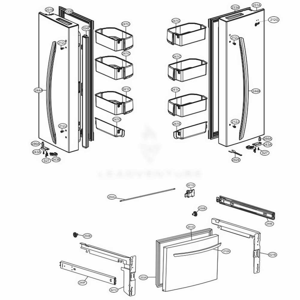 lg ice maker parts diagram lg ice maker parts diagram