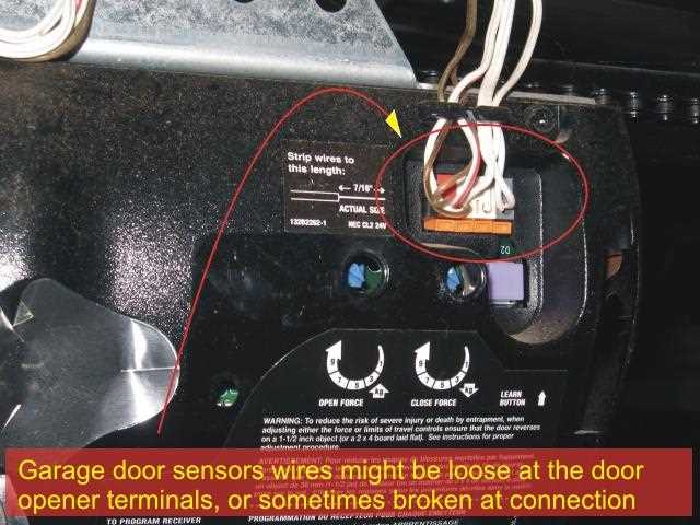 liftmaster garage door opener wiring diagram