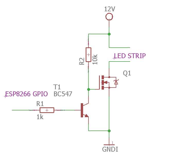 mosfet circuit diagram