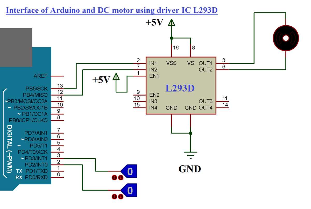 motor driver circuit diagram