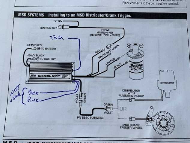 msd digital 6 plus wiring diagram