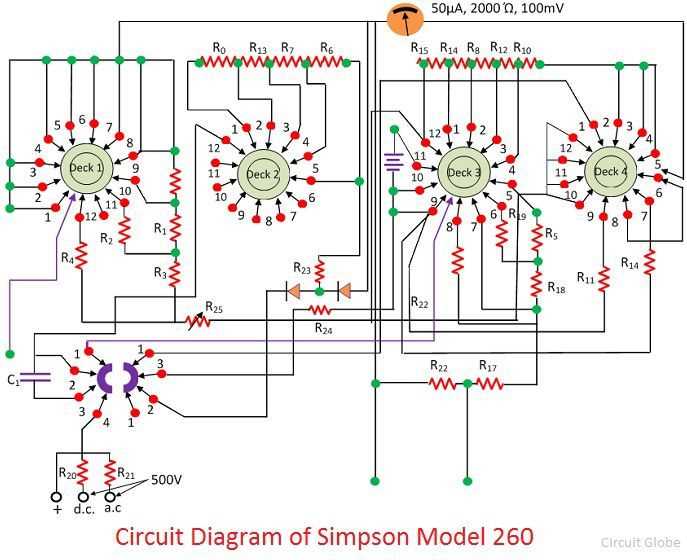 ohm circuit diagram