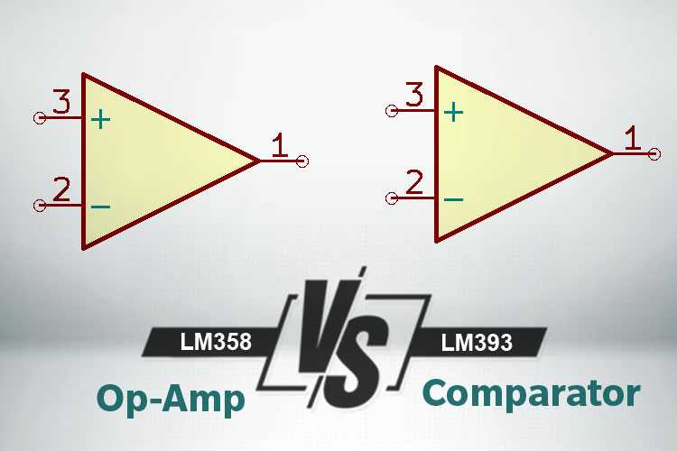op amp comparator circuit diagram