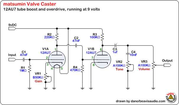 overdrive pedal circuit diagram overdrive pedal circuit diagram