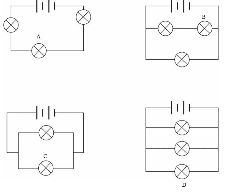 parallel circuit diagram with 3 bulbs