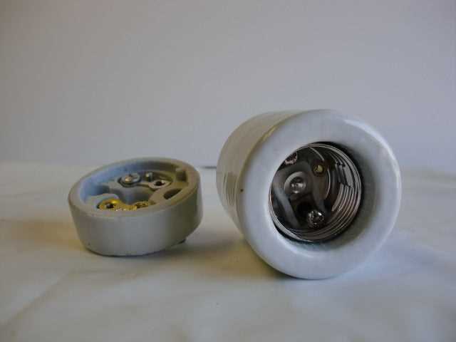 porcelain light socket wiring diagram