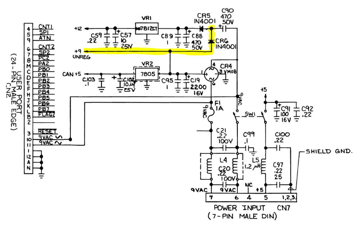 psu circuit diagram