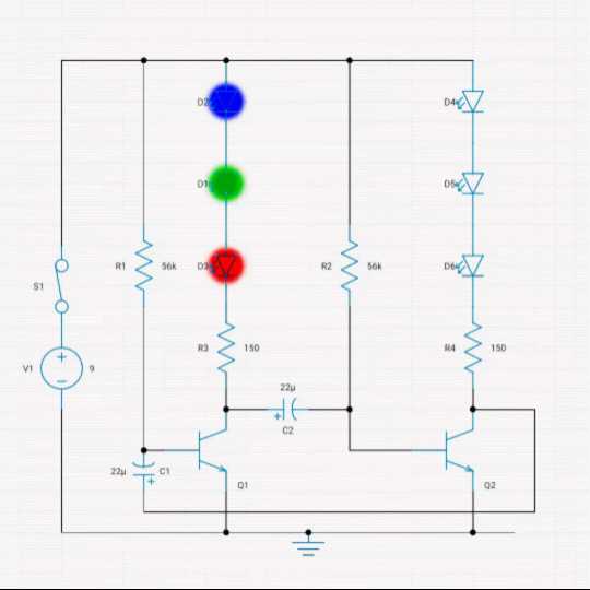 simple light circuit diagram