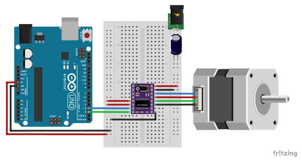 stepper wiring diagram