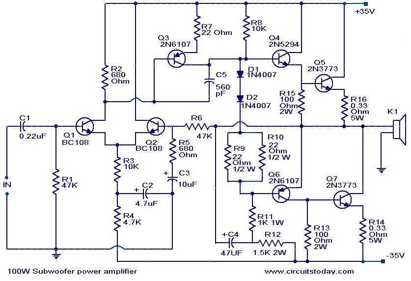 subwoofer wiring diagrams subwoofer wiring diagrams