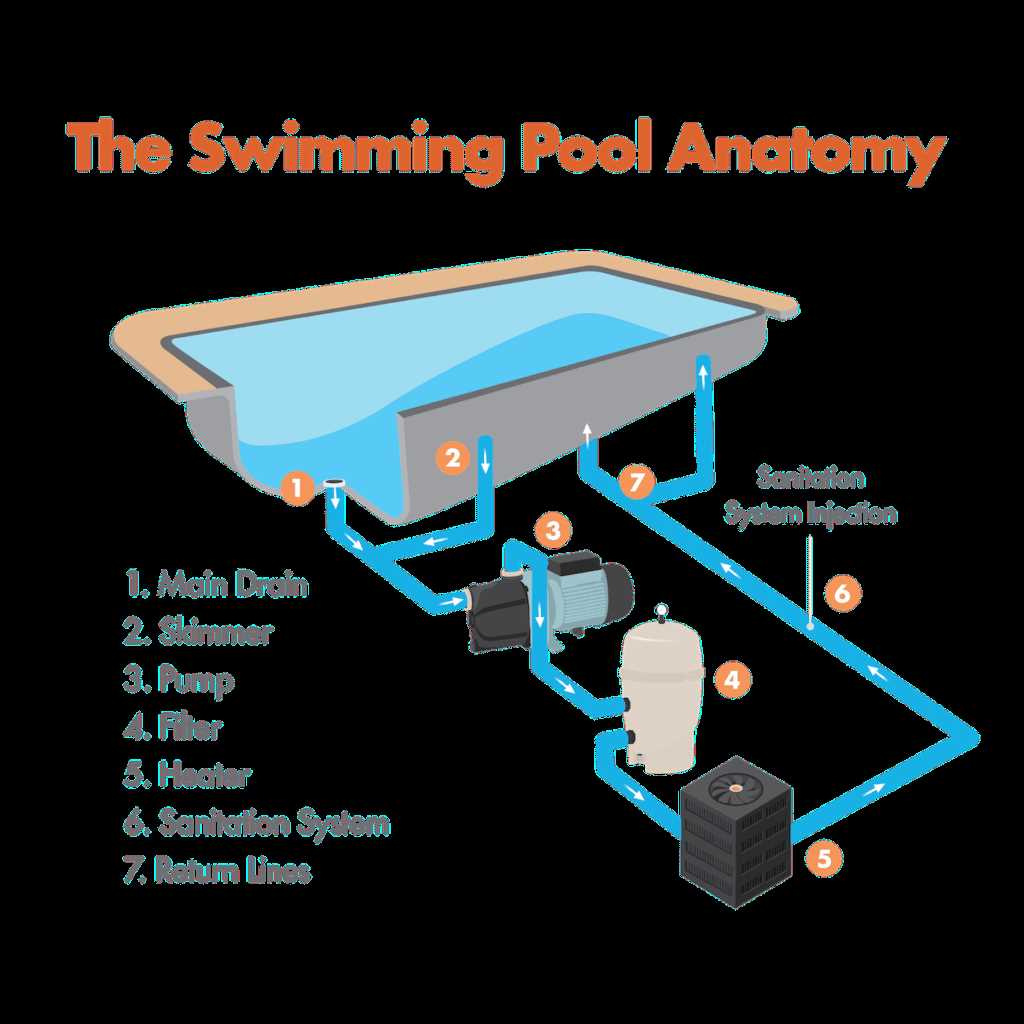 swimming pool parts diagram