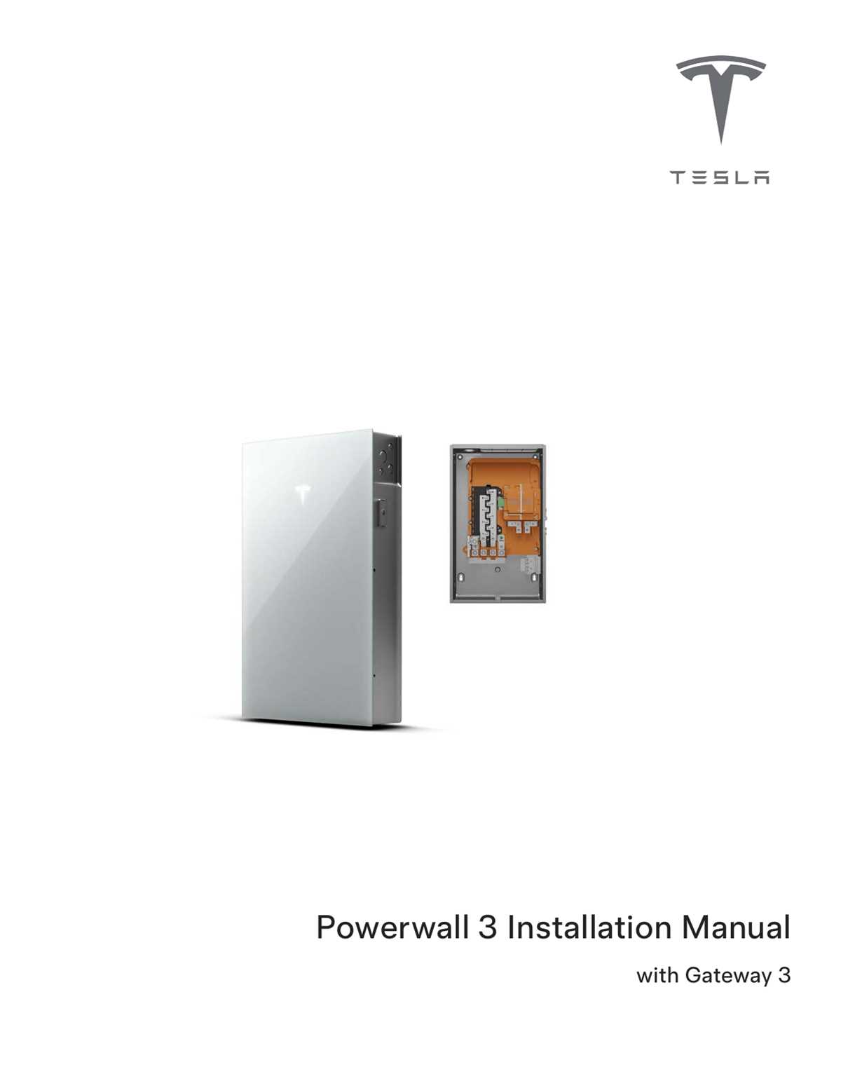 tesla powerwall 3 wiring diagram