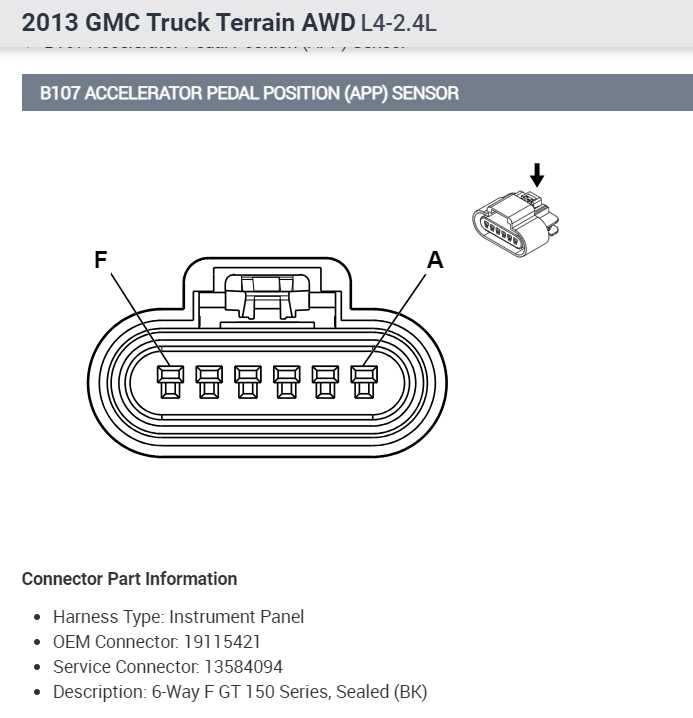 throttle position sensor wiring diagram