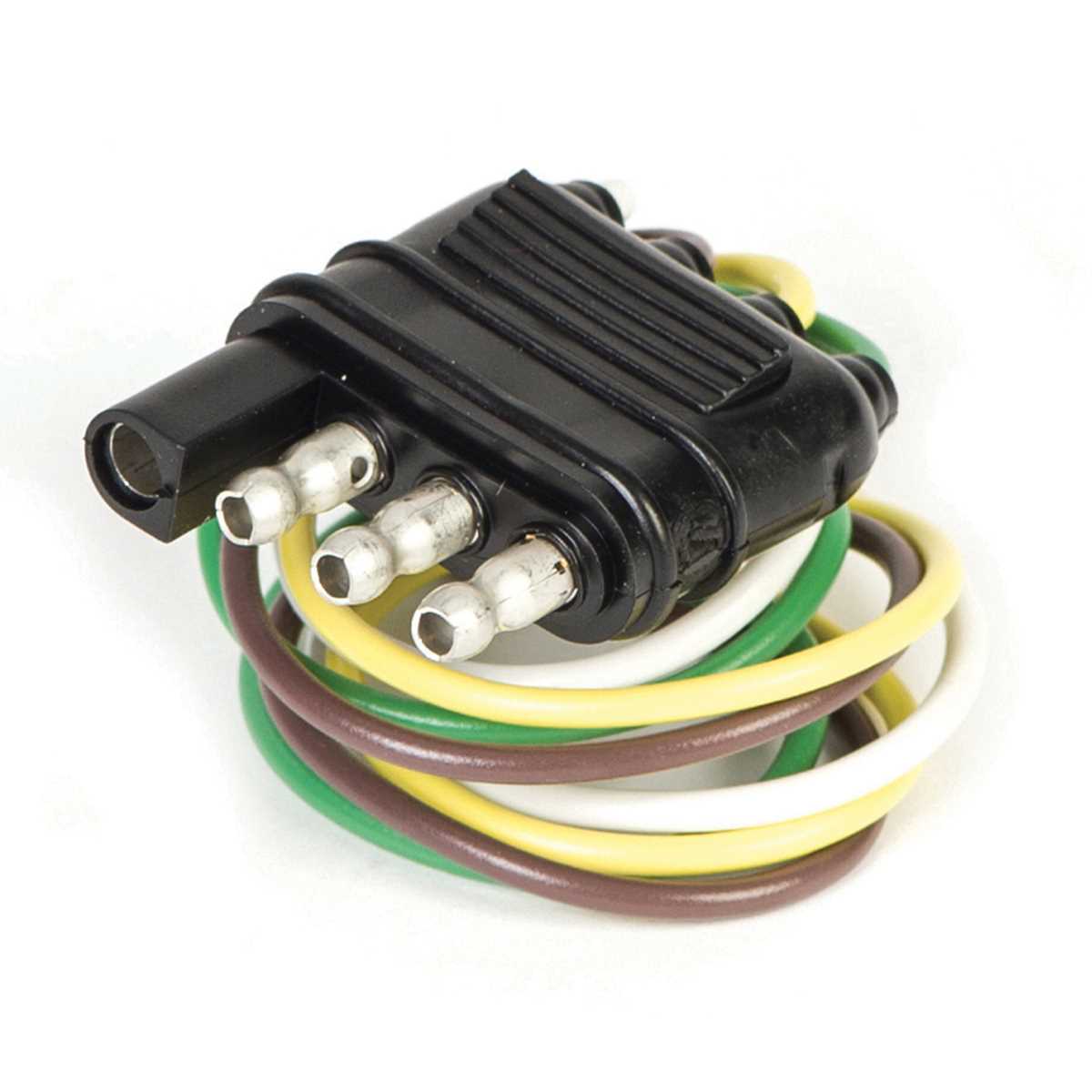 trailer wiring diagram 4 flat