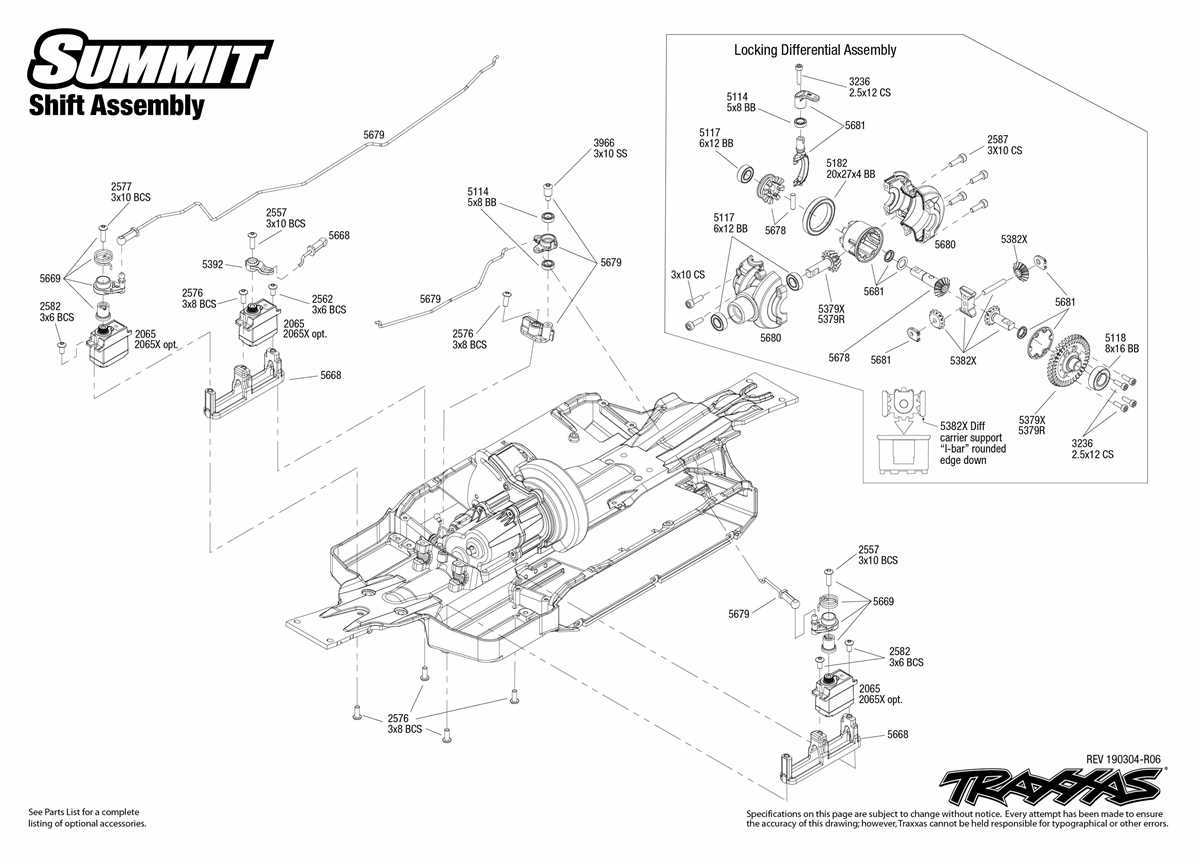 traxxas revo 3.3 parts diagram