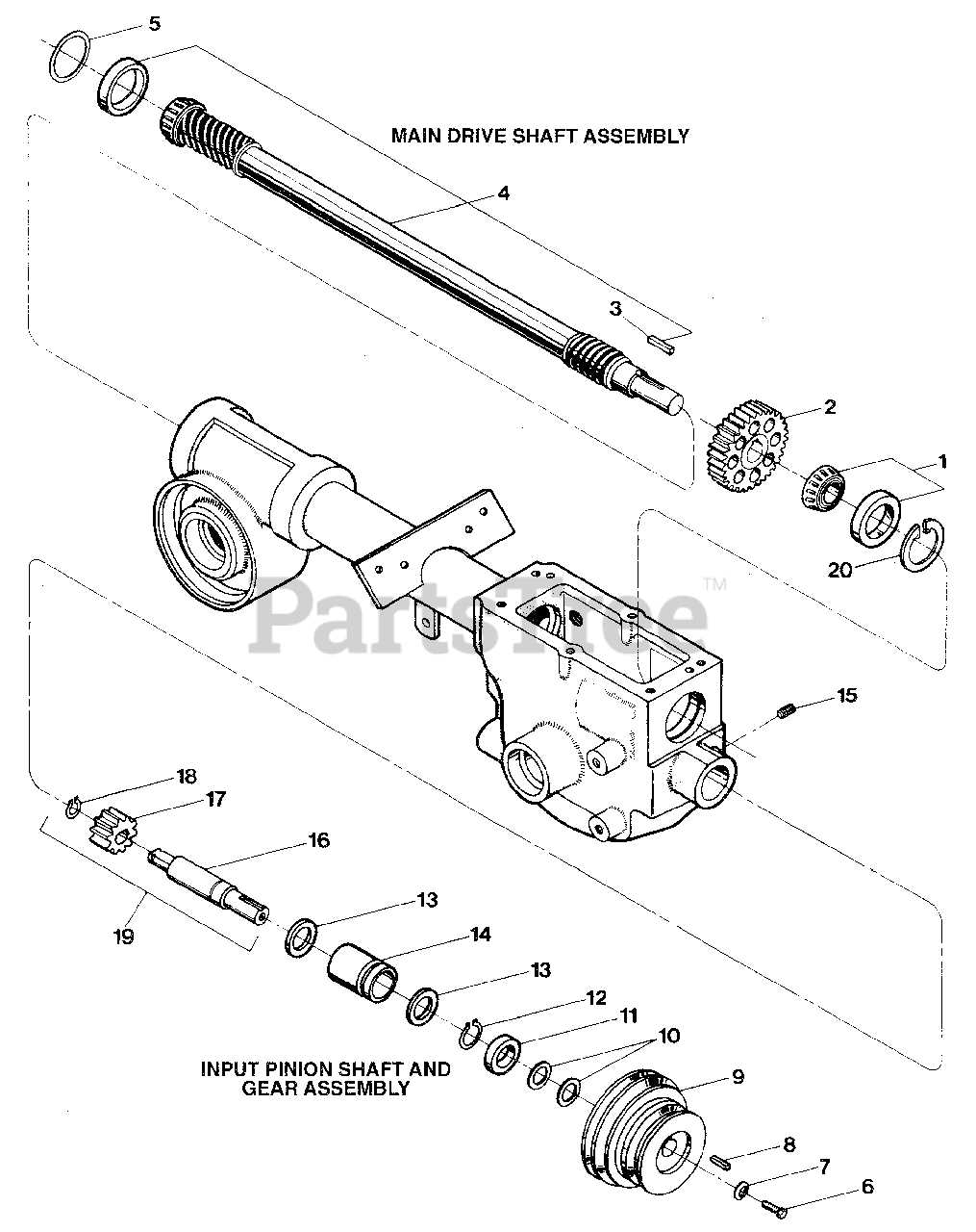 troy bilt super bronco tiller parts diagram