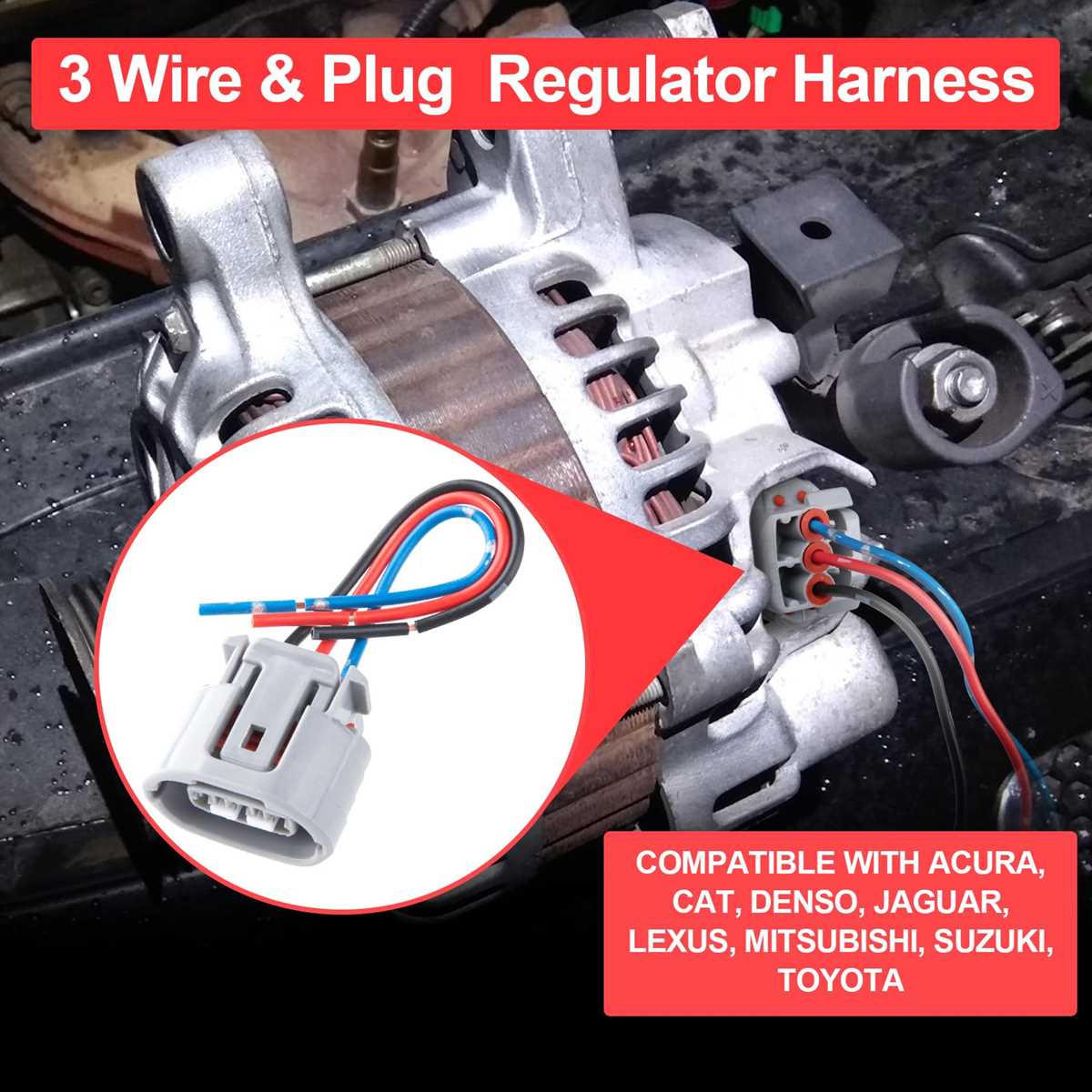 wiring diagram for 3 wire alternator