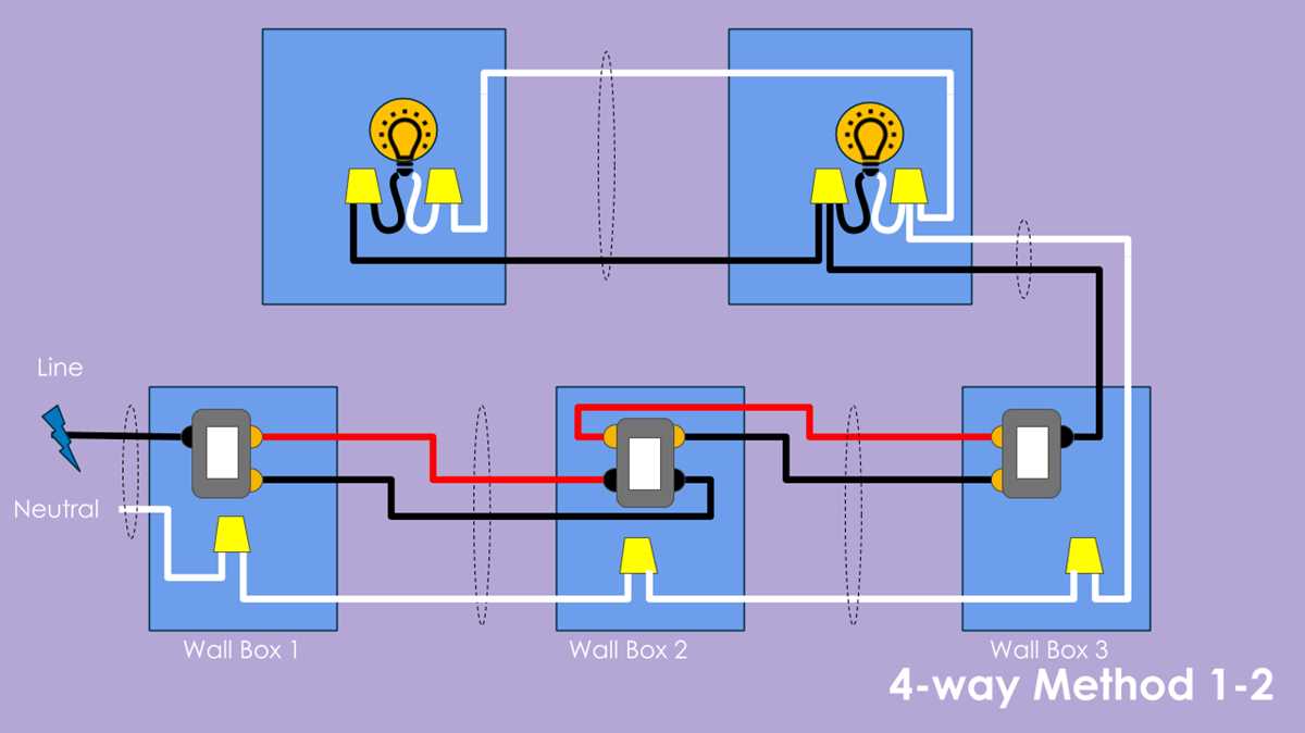 wiring diagram for 4 way switch