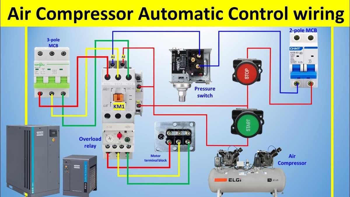 wiring diagram for air compressor pressure switch
