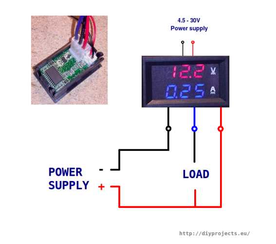 wiring diagram for amp gauge