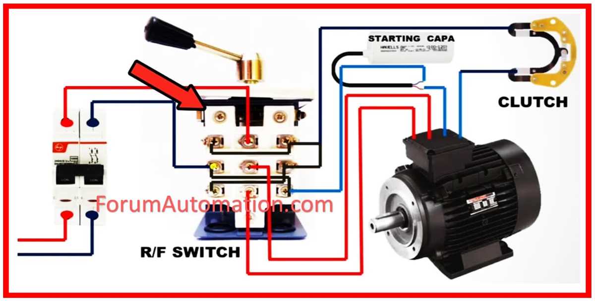 wiring diagram for reversing single phase motor wiring diagram for reversing single phase motor
