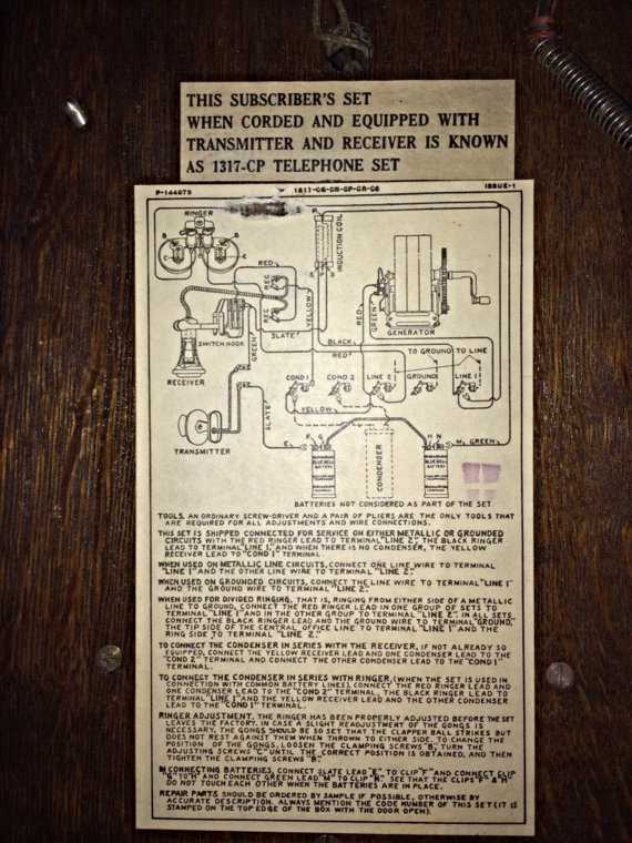 wiring diagram phone