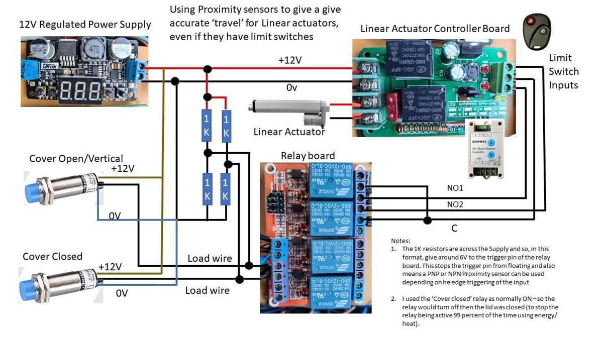actuator circuit diagram