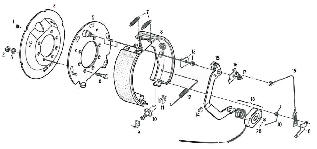 air brake parts diagram