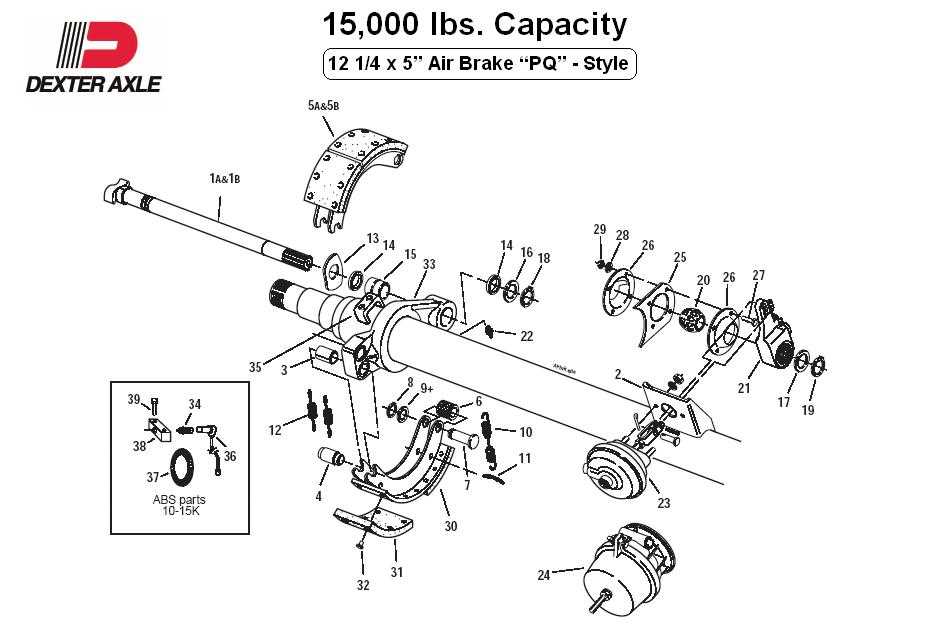 air brake parts diagram