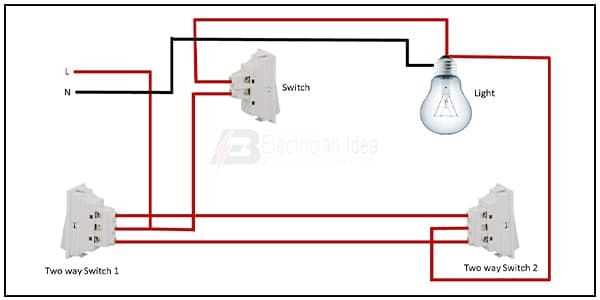 wiring diagram for 2 way light switch wiring diagram for 2 way light switch
