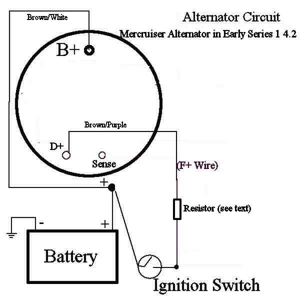 alternator warning light circuit diagram alternator warning light circuit diagram