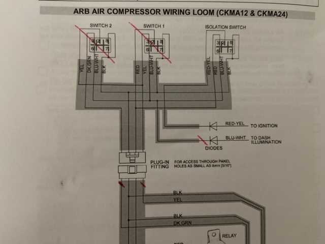 arb compressor wiring diagram