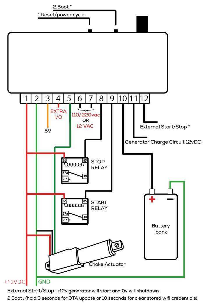 auto start wiring diagram